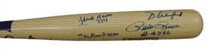 3,000 Hit Club Signed Bat and Ball Lot (2 Pieces)